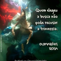 Quem elegeu a busca, não pode recusar a travessia